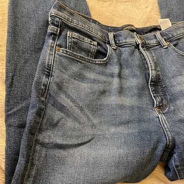 NWOT Banana Republic High Rise Straight Denim Jean