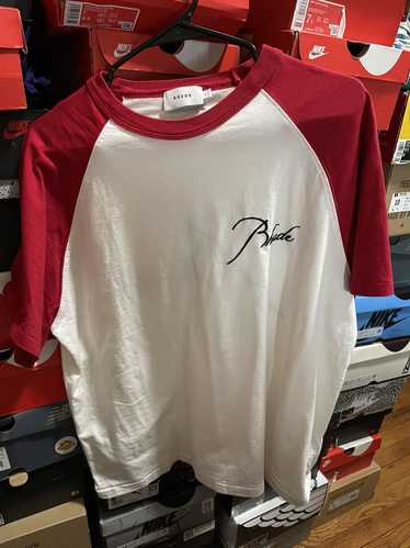 Rhude Rhude White Red Shirt Size Small