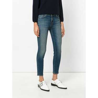 J Brand 835 Capri Mid Rise Cropped Skinny Enchant 