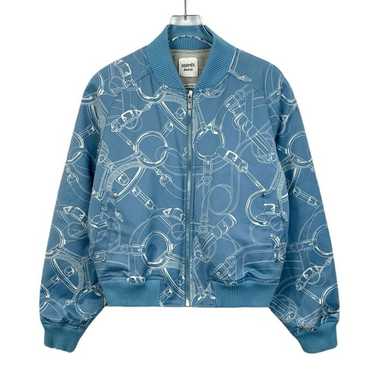 Hermes printed bomber jacket - Gem