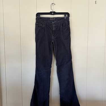 Abercrombie and Fitch Black Corduroy Jeans