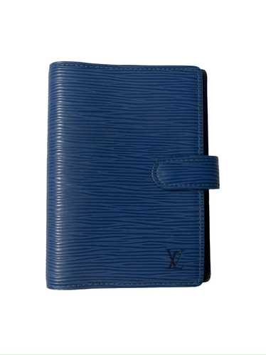 Louis Vuitton Louis Vuitton Epi Leather Agenda Blu