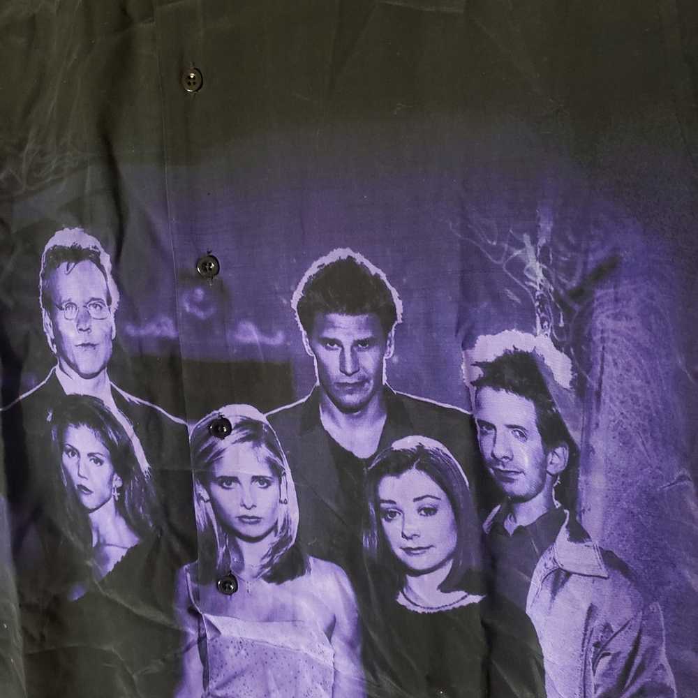 Buffy the vampire slayer button up top by DumbGood - image 2