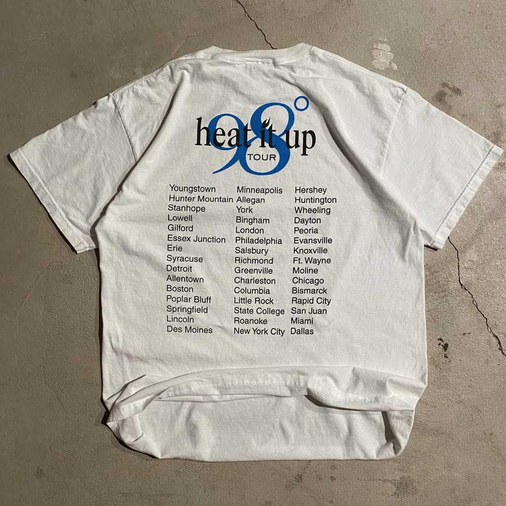 Vintage 98 Degrees Tour Shirt - image 9