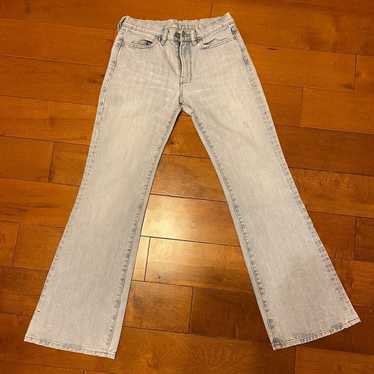 Light wash diesel vintage wide leg jeans