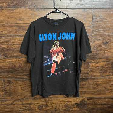 Vintage Elton John T-shirt - Elton John 1997 World