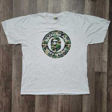 国内配送★A BATHING APE★マルチカラーロゴ BUSY WORKS TEE 4色 A BATHING APE COLORS BUSY WORKS STA TEE – happyjagabee store