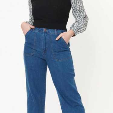 Princess Highway Medium Blue Denim High Waist Jean