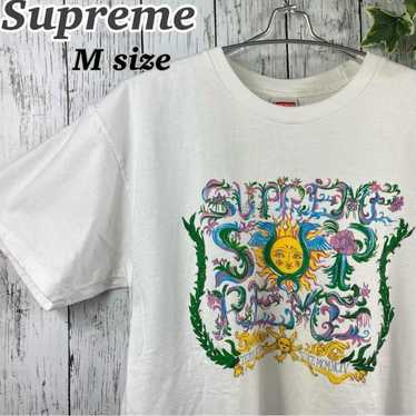 supreme floral print T-shirt