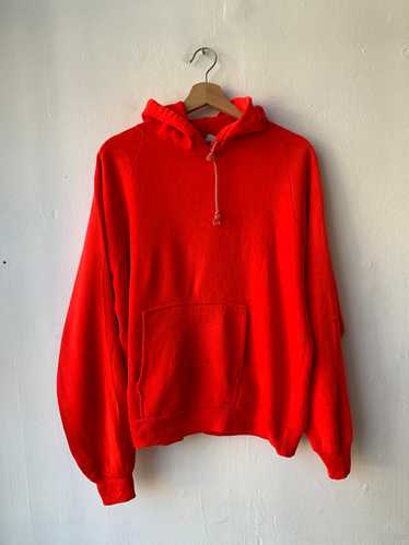 80's Red Blank Hoodie