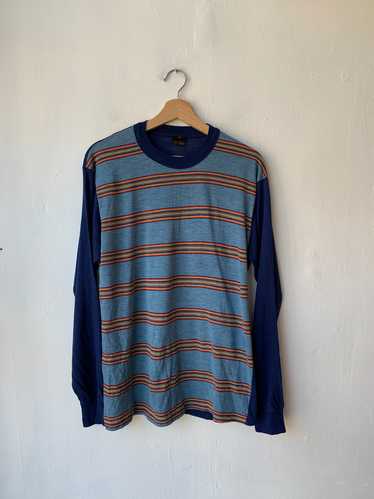 70's Striped Long Sleeve Shirt