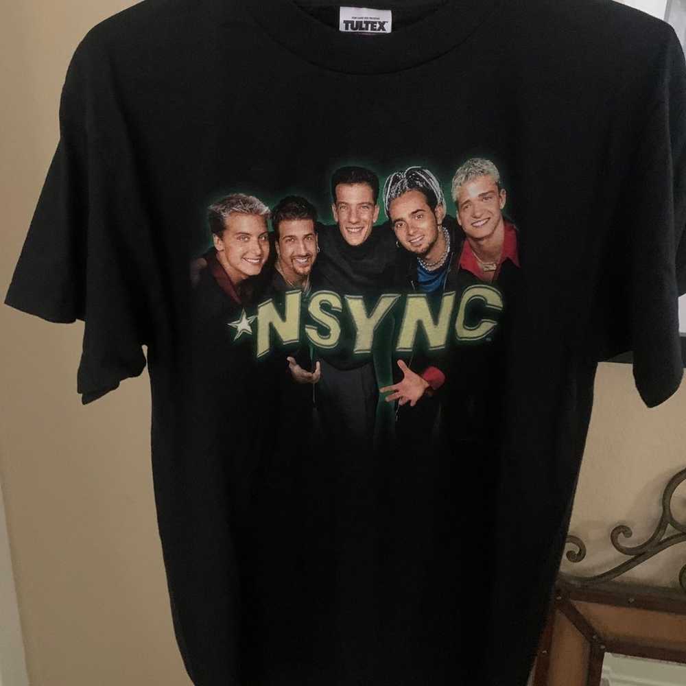 1998 Vintage *NSYNC World Tour Shirt - image 1