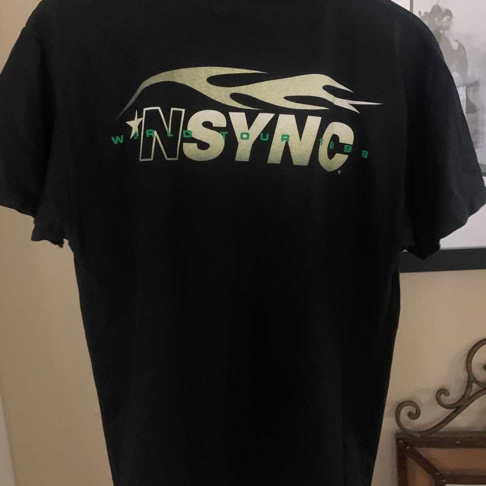 1998 Vintage *NSYNC World Tour Shirt - image 2