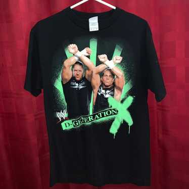 VTG D Generation X WWF WWE Men's Size S T Shirt Big G… - Gem