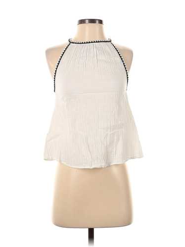 Zara Women Ivory Sleeveless Blouse XS