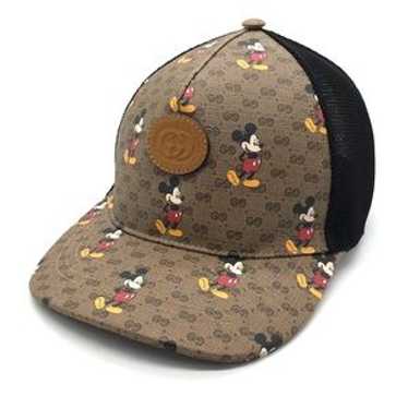 GUCCI ミッキーマウス　帽子　Mサイズ Gucci disney mickey cap - Gem