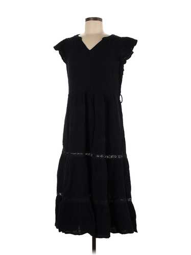 Magaschoni Women Black Casual Dress M