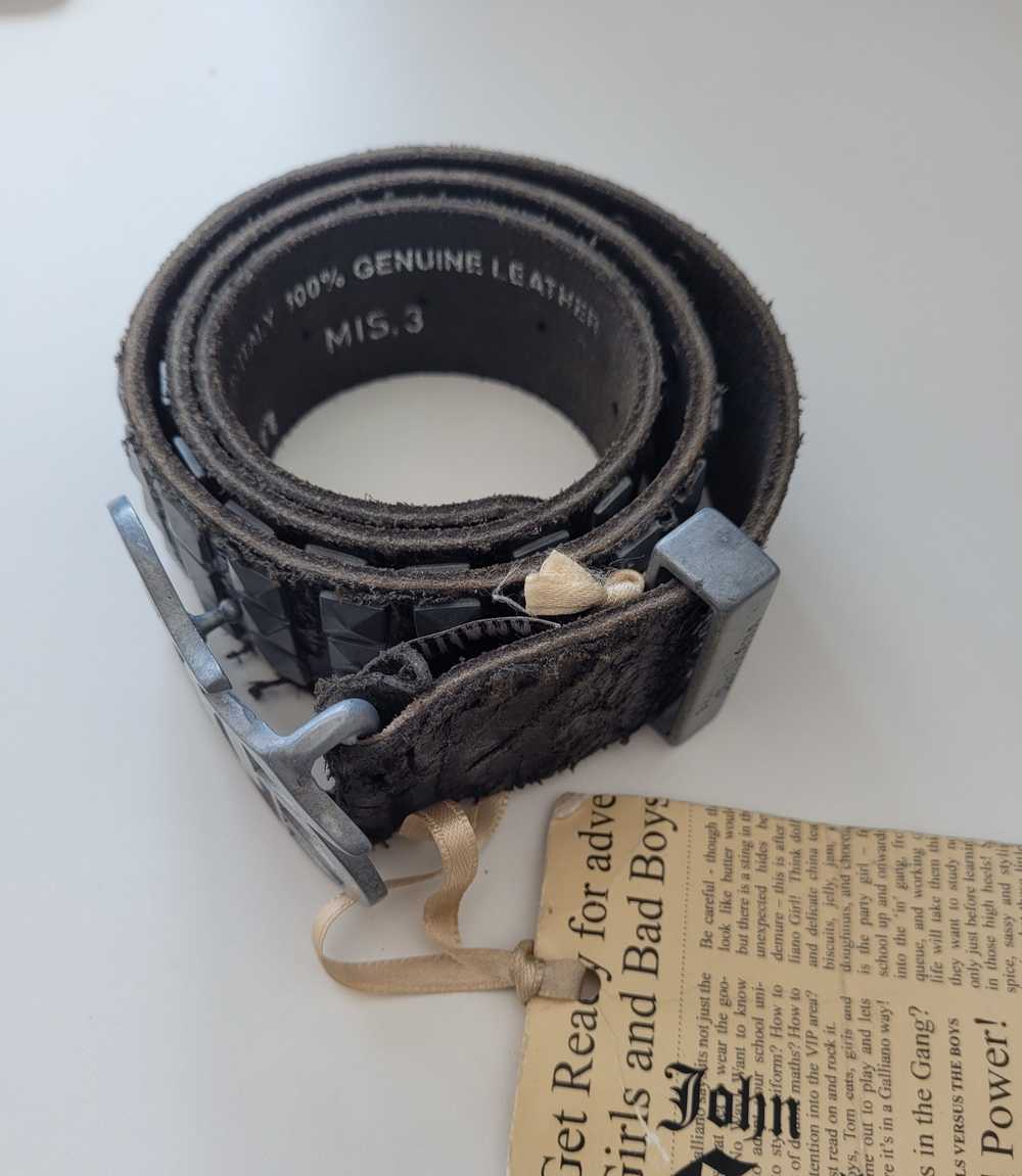 John Galliano john galliano belt