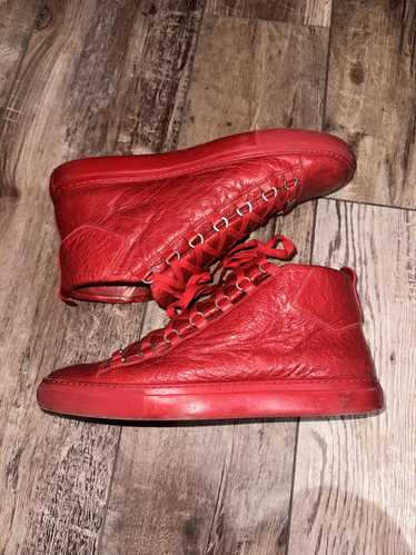 Balenciaga Red Balenciaga Arenas