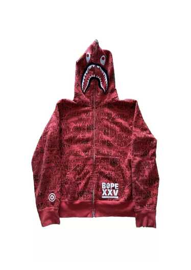 Bape BAPE XXV CITIES CAMO SHARK FULL ZIP HOODIE