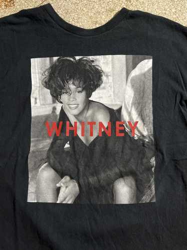 Designer Whitney Houston PreOwned XL band tshirt