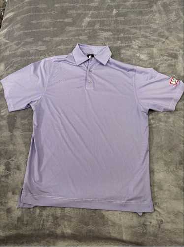 Footjoy Men's FootJoy Golf Polo Shirt, Size M, Pur