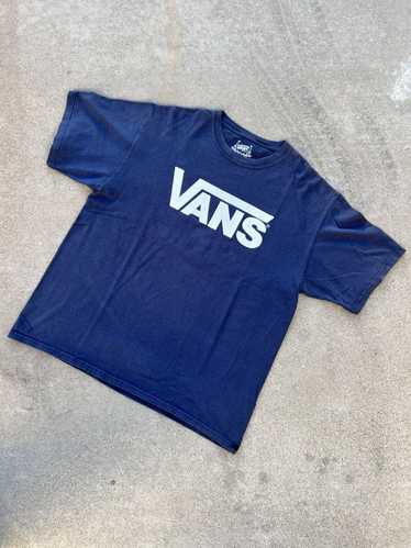 Streetwear × Vans × Vintage Vintage navy vans t sh