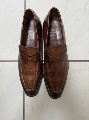 Scarpe di Bianco Scarpe di Bianco Brown Calf Leath