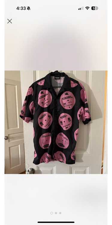 Pleasures PLEASURES Vinyl Button Down