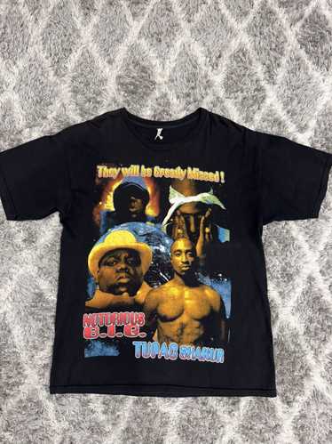 Rap Tees × Streetwear × Vintage 90s Vintage Biggie