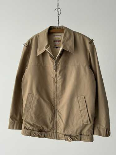 Vintage 1960s McGregor Cravenette 'Drizzler' Jacket Rain Sz 44 L USA  Ivory/Beige