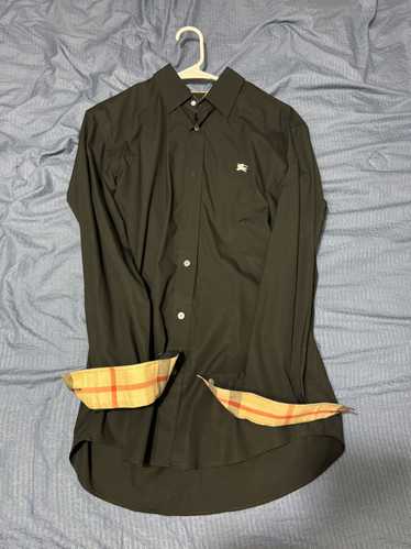 Burberry BURBERRY LONG SLEVE BUTTON UP