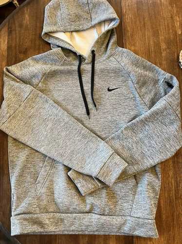 Nike Men's Gray Nike Therma-Fit Hoodie Size Medium