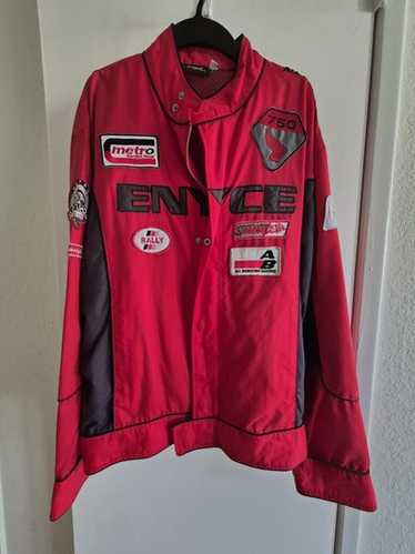 Vintage Enyce Jacket Men's XXL Colorblock Zip Up Racing