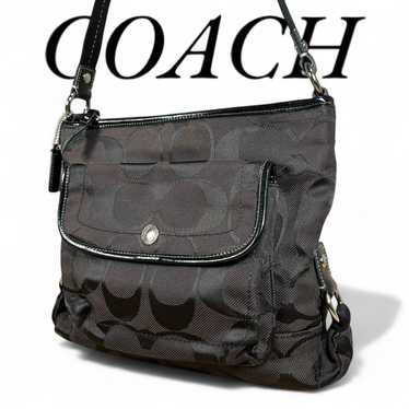 COACH Shoulder Bag F16550 Signature Black