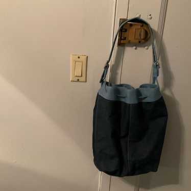 Jean duffle bag.