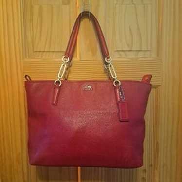Coach red large tote - Gem