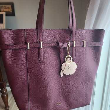 Leather Furla Tote Bag