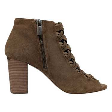 Michael Kors Westley Booties Womens Brown Suede Le