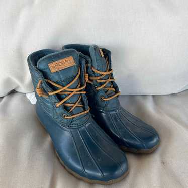 Sperry saltwater quilted duck boot