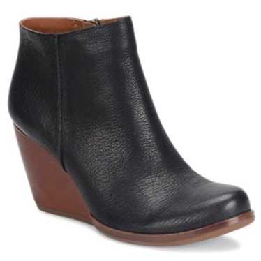 Kork-Ease Natalya Wedge Bootie Black 8.5