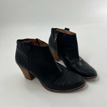 Madewell The Mira Side-Seam Black Ankle Boots Boot