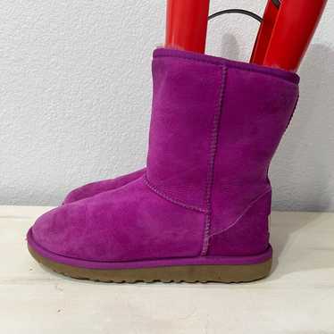 Ugg Purple Classic Short Boots