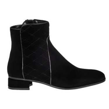 Aquatalia Waterproof Quilted Suede Ankle Boot