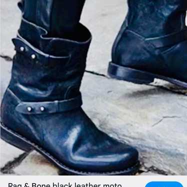 rag and bone Moto boots, size 37.