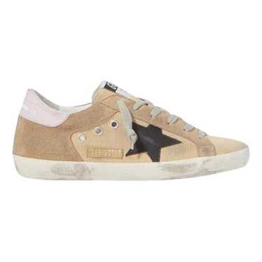 Golden Goose Superstar leather trainers