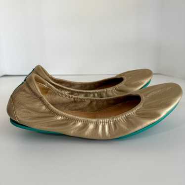 Tieks by Gavrieli Ballet Flats Gold Metallic 8