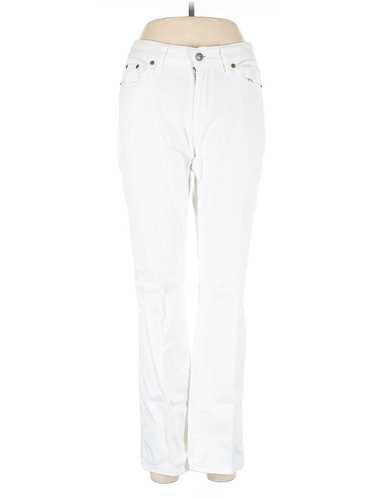 L-RL Lauren Active Ralph Lauren Women White Jeans 