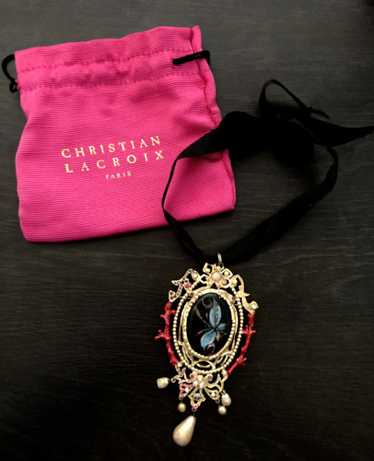ビンテージ　Christian Lacroix ペンダントトップ　ネックレス Vintage christian lacroix necklace - Gem