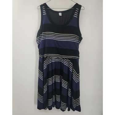 OLD NAVY Striped Sleeveless Dress Womens Size Extr